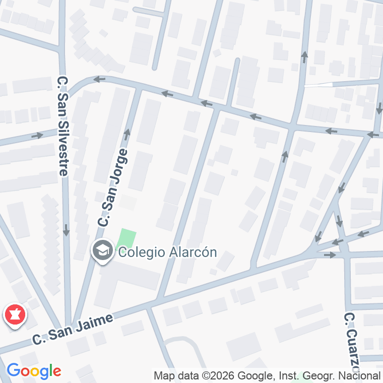 Código postal de Nuestra Señora de la Merced en Pozuelo de Alarcón