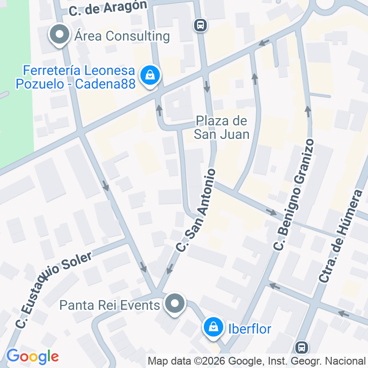 Código postal de Santa Teresa, Costera en Pozuelo de Alarcón