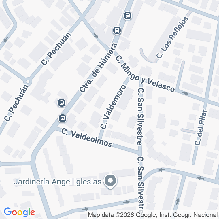 Código postal de Valdemoro en Pozuelo de Alarcón