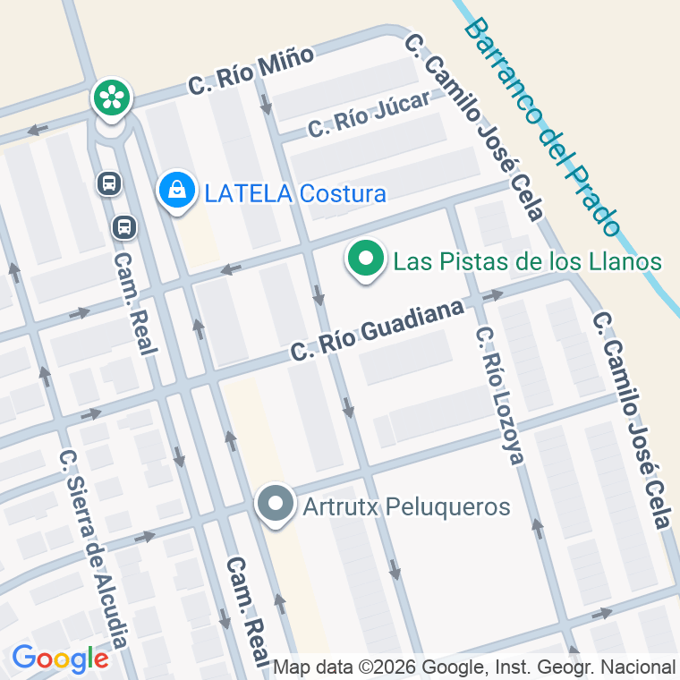Código postal de Calle Rio Guadiana en Villanueva del Pardillo