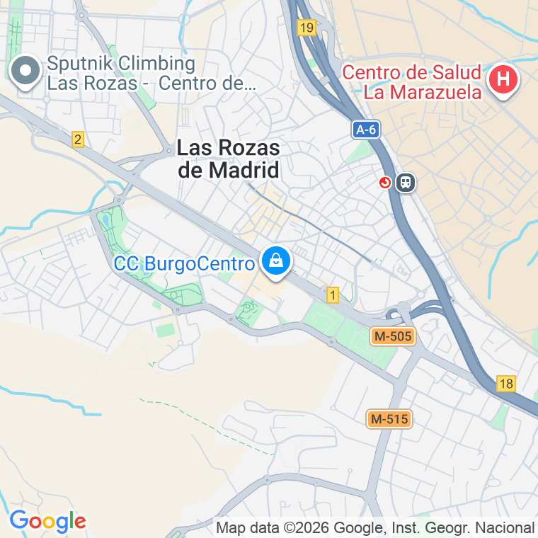 Código postal de Calle Comunidad Castilla-la Man en Rozas de Madrid (las)