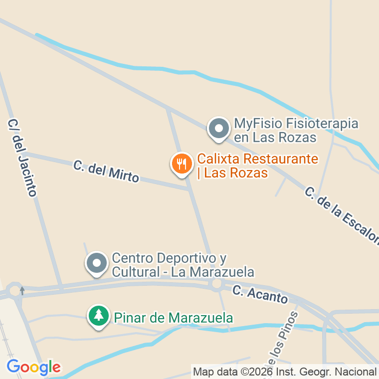Código postal de Calle Tulipan en Rozas de Madrid (las)