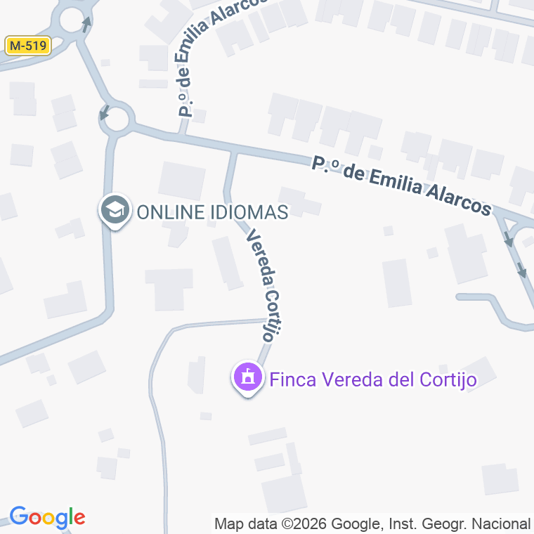 Código postal de Calle Vereda del Cortijo en Estacion (la)