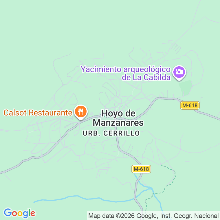 Código postal de Calle Cordel de Hoyo de Manzana en Torrelodones