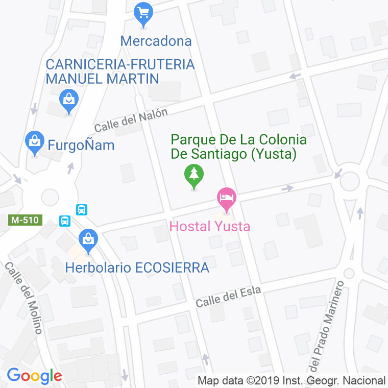 Código Postal de Colonia Santiago Nueva en Madrid