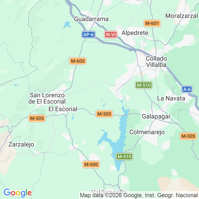 Código postal de Escorial, el en Madrid