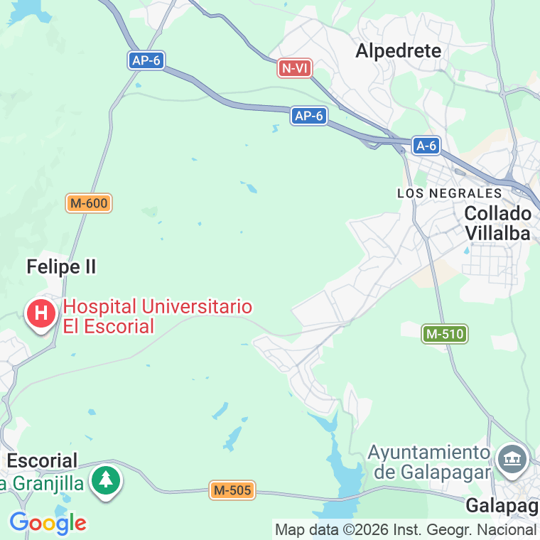 Código postal de Cmno Cañada Real Segoviana-fin en *diseminado*