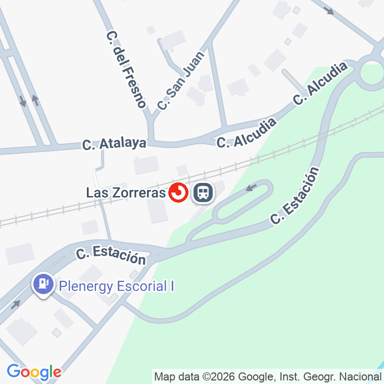 Código postal de Zorreras, las en Madrid