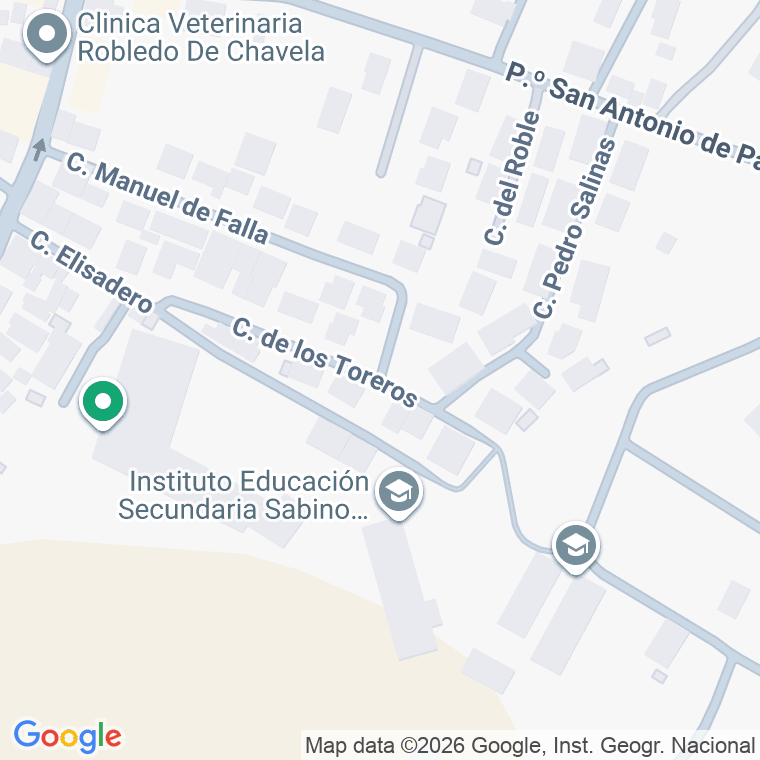 Código postal de Calle Toreros (de Los) en Robledo de Chavela