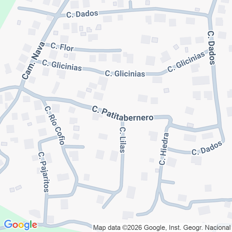 Código postal de Calle Patitabernero en Estacion (la)