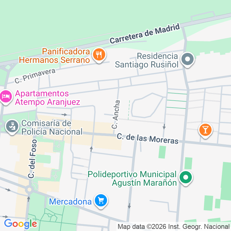 Código postal de Calle Ancha en Aranjuez