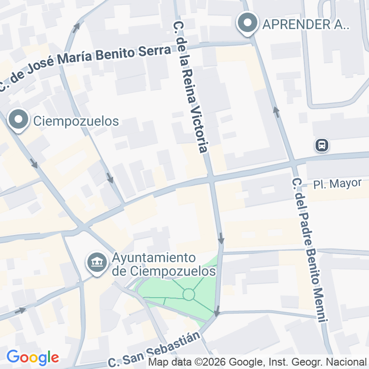 Código postal de Trva Capitan Antonio de Oro Pu en Ciempozuelos