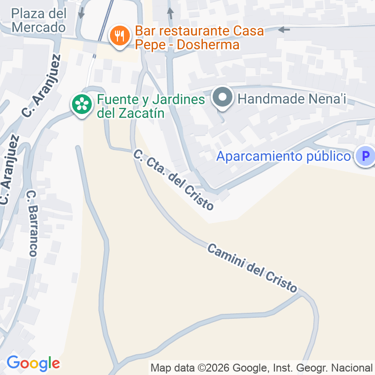 Código postal de Calle Cuesta del Cristo (de La) en Colmenar de Oreja