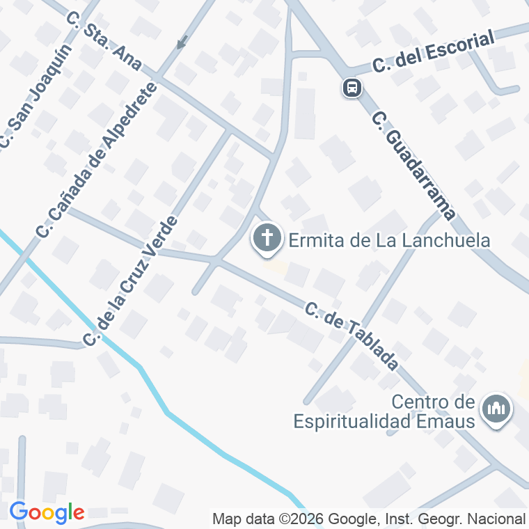 Código postal de Lanchuela, la en Madrid