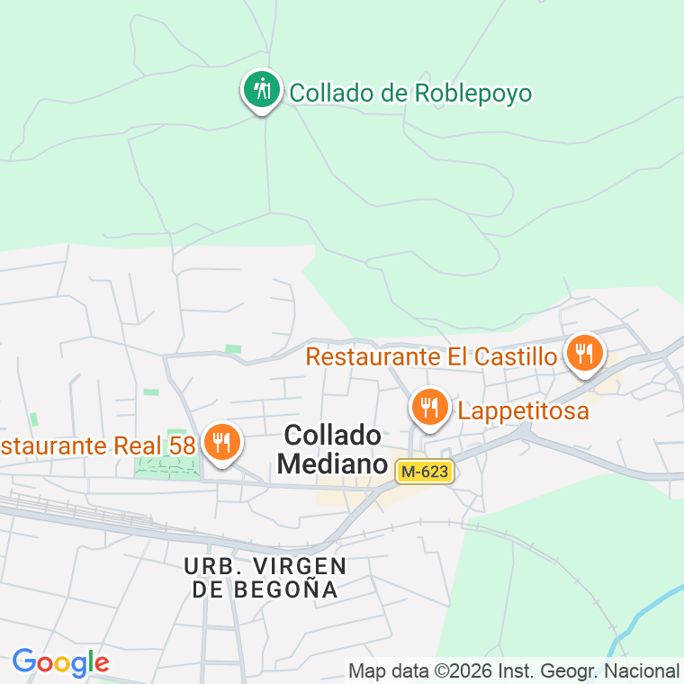 Código postal de Pinar, el (collado Mediano) en Madrid