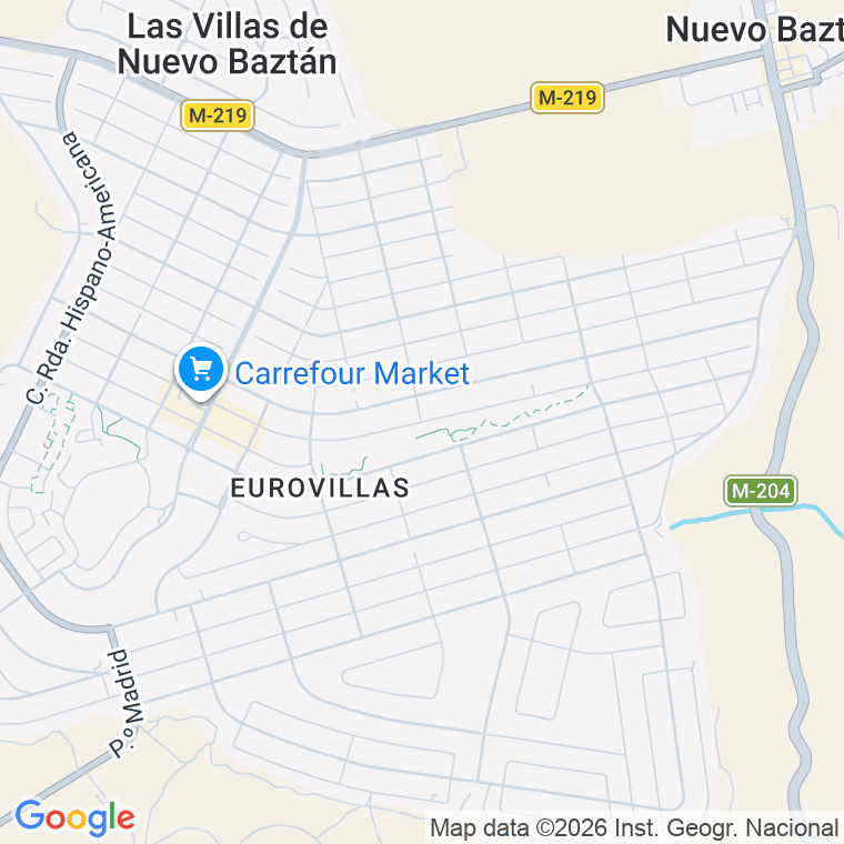 Código postal de Avda Kiel en Eurovillas-las Villas