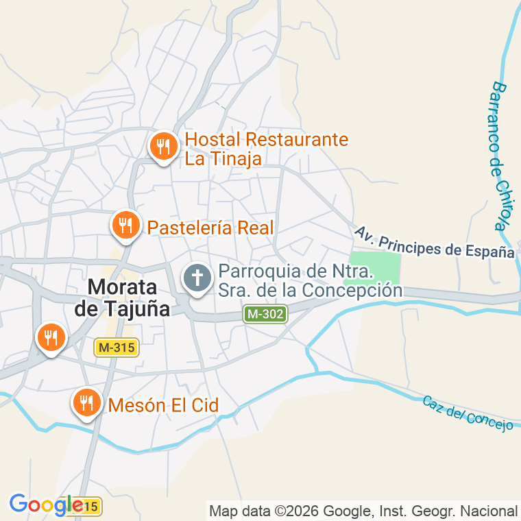 Código postal de Calle Belmonte de Tajo en Morata de Tajuña
