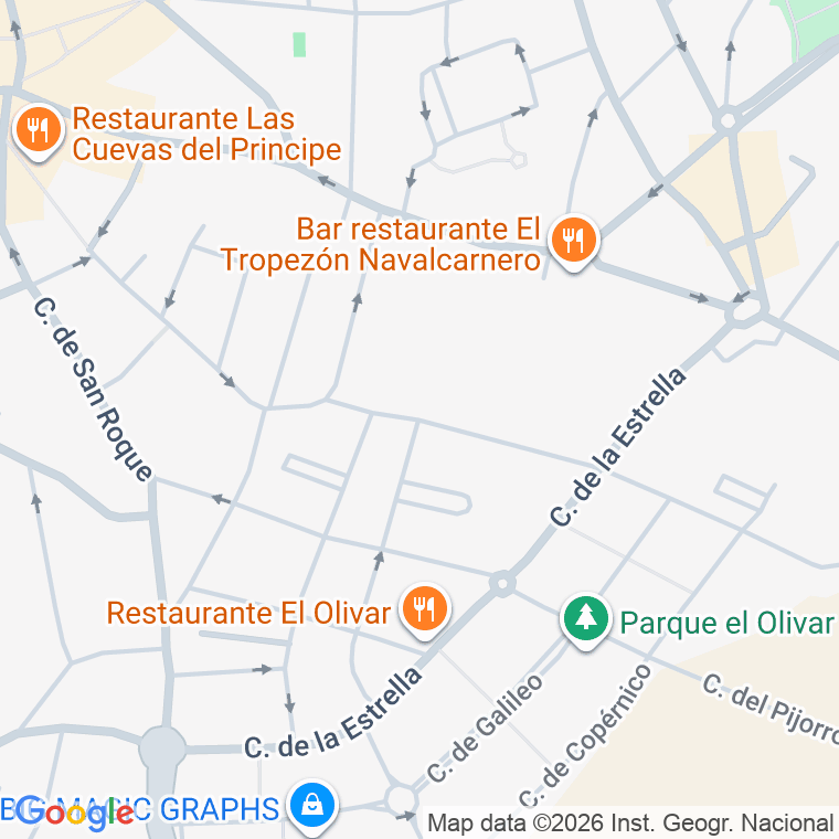 Código postal de Calle Cuesta del Menor (de La) en Navalcarnero