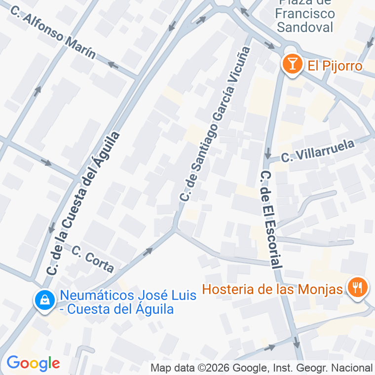 Código postal de Calle Santiago Garcia Vicuña (d en Navalcarnero