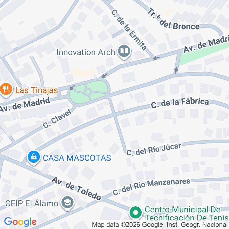 Código postal de Calle Calvario en Alamo (el)