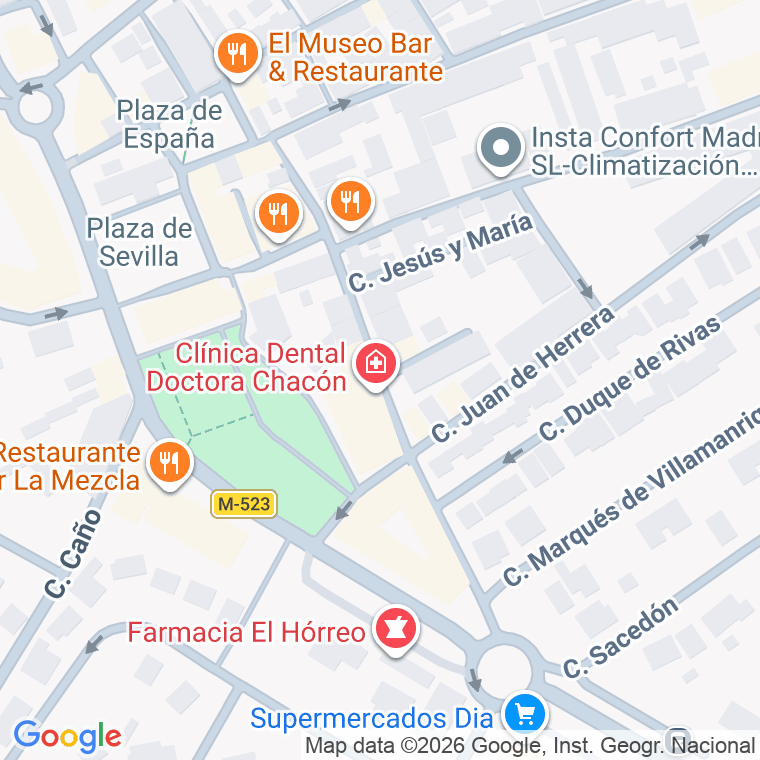 Código postal de Calle Constitucion (de La) en Sevilla la Nueva