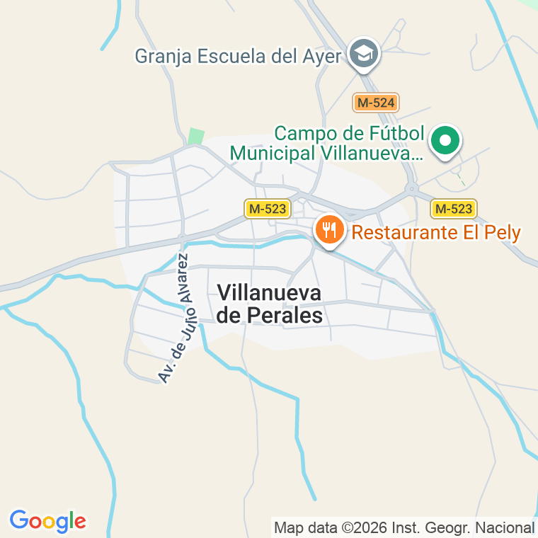 Código postal de Calle Poniente en Villanueva de Perales