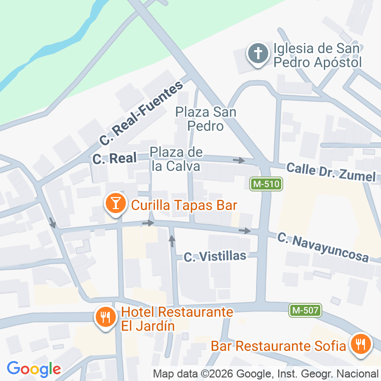 Código postal de Plaza Calva en Aldea del Fresno