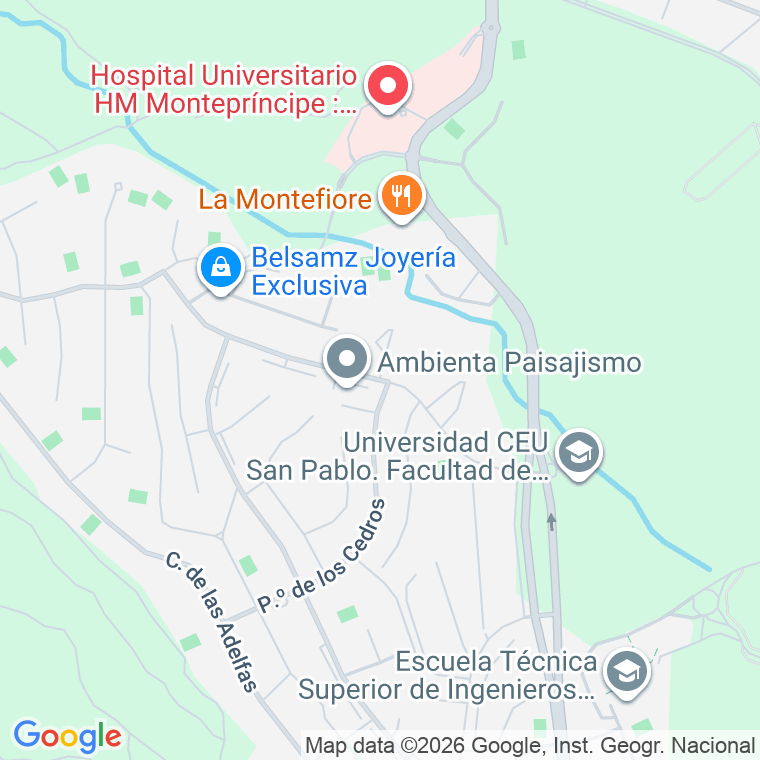 Código postal de Paseo Tilos (de Los) en Urbanizaciones Este