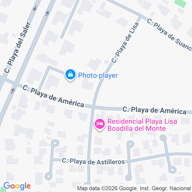 Código postal de Calle Playa Lisa en Urbanizaciones Noroeste