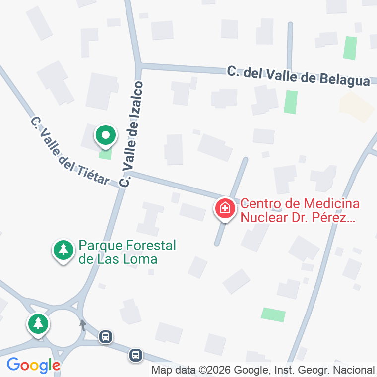 Código postal de Calle Valle del Guadalquivir en Urbanizaciones Noroeste