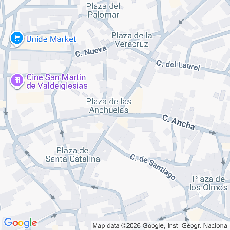 Código postal de Plaza Anchuelas (de) en S Martin de Valdeiglesias