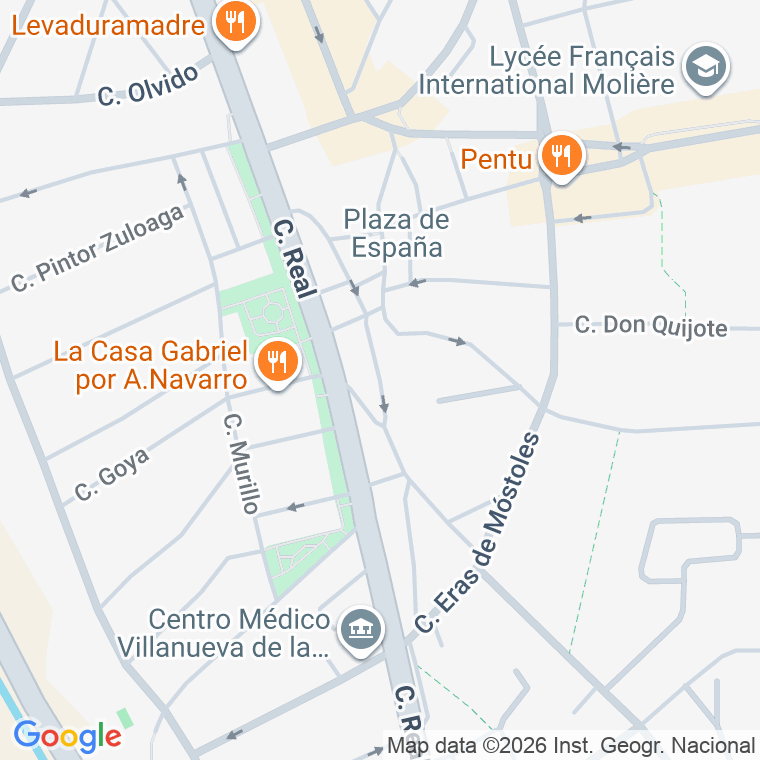 Código postal de Calle Luna en Villanueva de la Cañada
