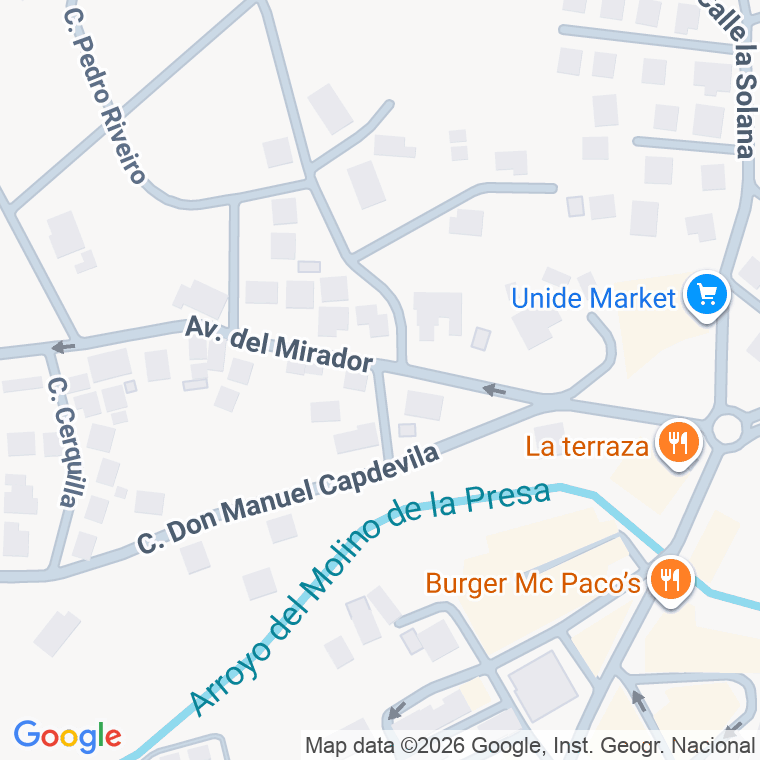 Código postal de Trva Clinica en Pelayos de la Presa