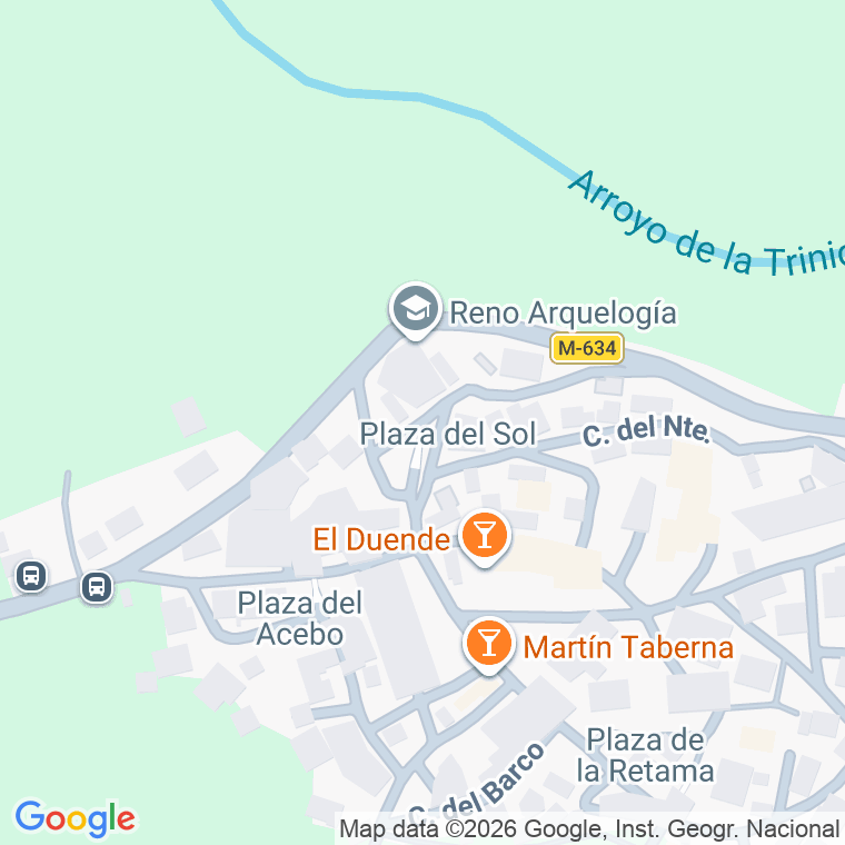 Código postal de Plaza Sol (del) en Villavieja del Lozoya