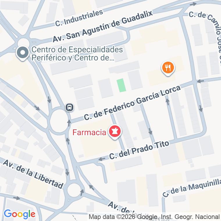Código postal de Calle Federico Garcia Lorca (de en Colmenar Viejo