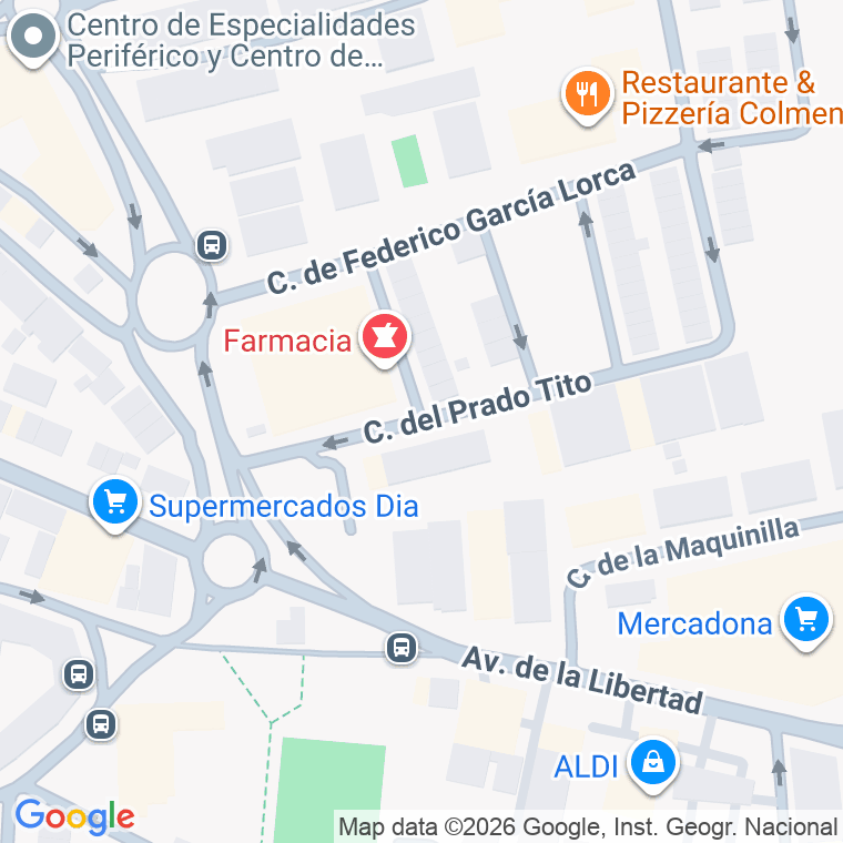 Código postal de Calle Prado de los Enebros (del en Colmenar Viejo