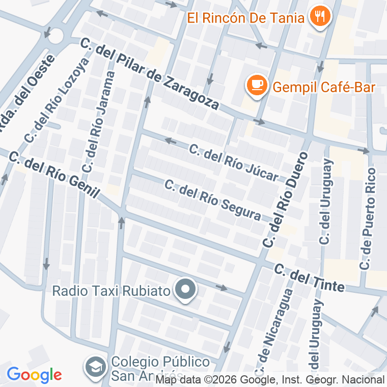 Código postal de Calle Rio Segura (del) en Colmenar Viejo