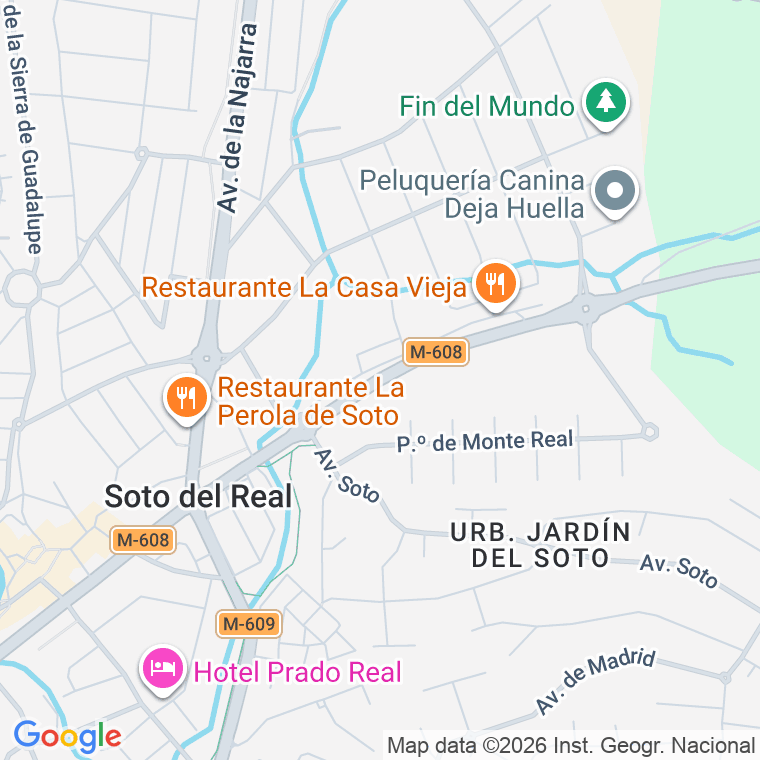 Código postal de Calle Ave Maria en Soto del Real