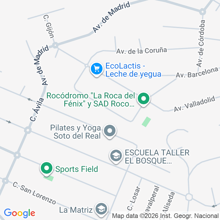 Código postal de Calle Soria en Soto del Real