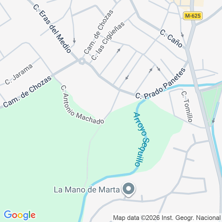 Código postal de Calle Antonio Machado en Guadalix de la Sierra