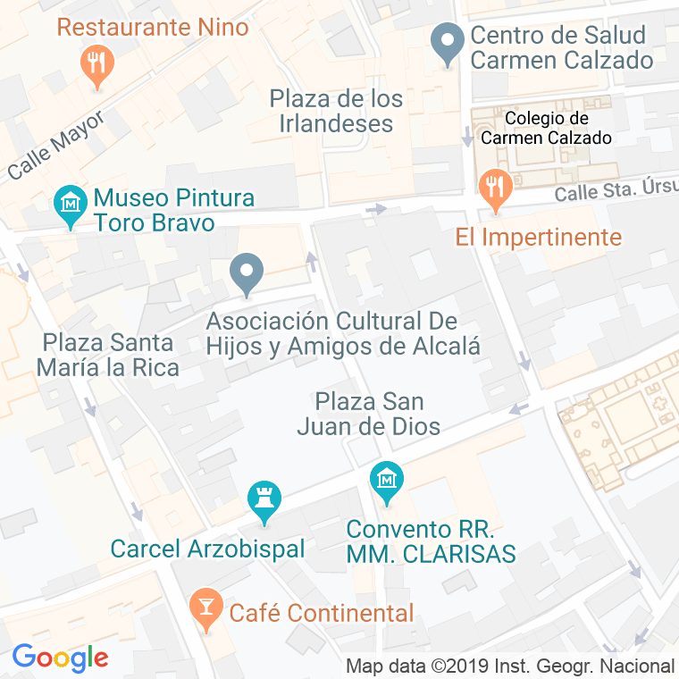 Código Postal calle Avellaneda, travesia en Alcalá de Henares