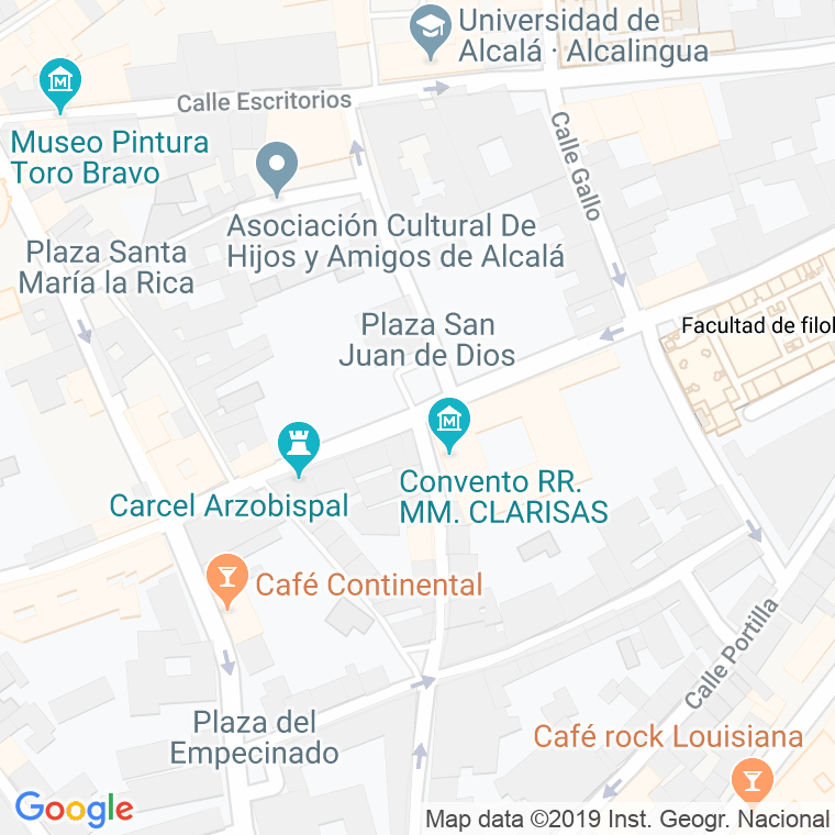 Código Postal calle Carcel Vieja en Alcalá de Henares