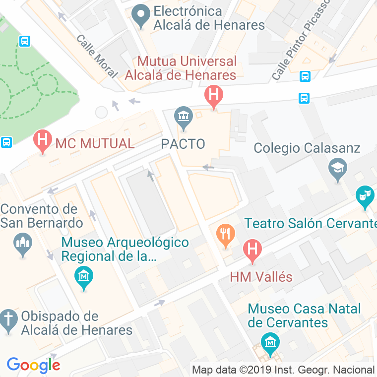 Código Postal calle Diego De Torres en Alcalá de Henares