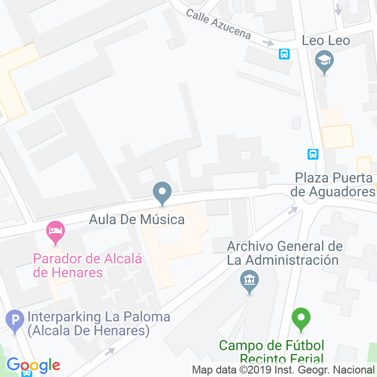 Código Postal calle Doctrinos, De Los, plaza en Alcalá de Henares
