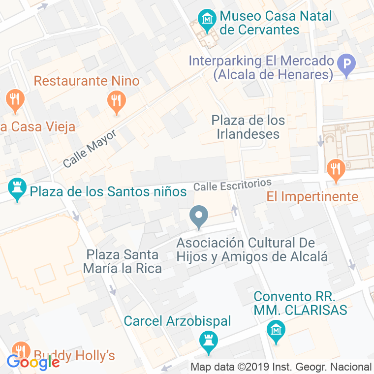Código Postal calle Escritorios en Alcalá de Henares