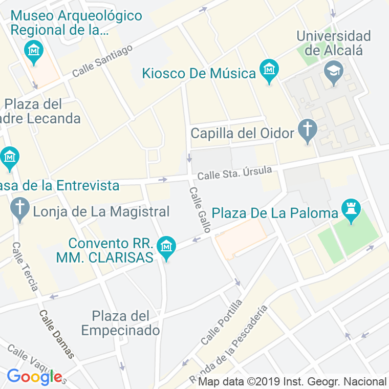 Código Postal calle Gallo en Alcalá de Henares