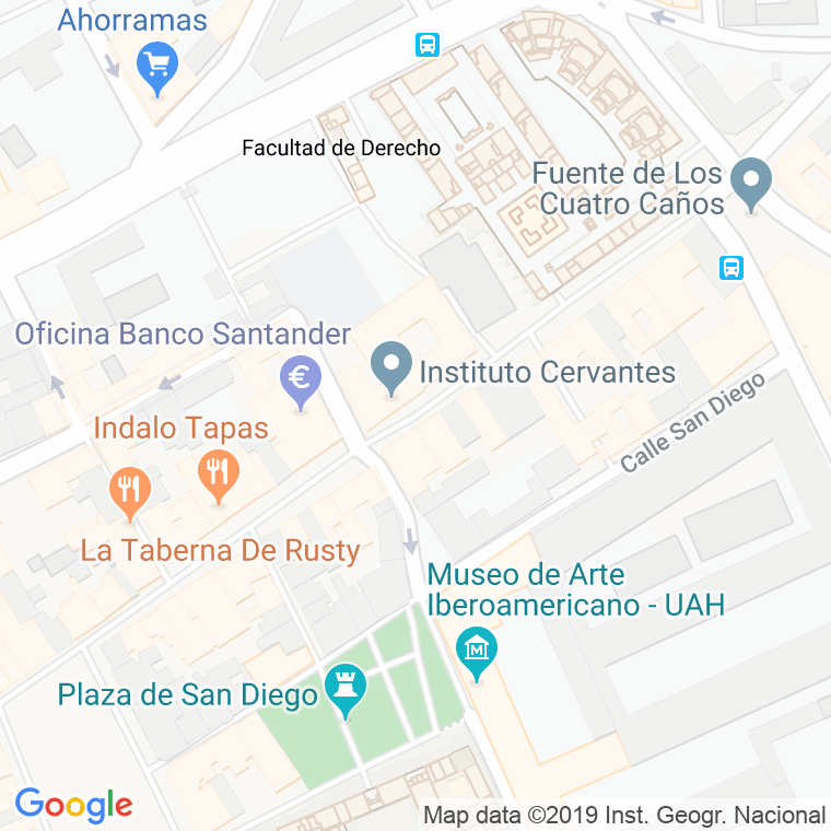 Código Postal calle Libreros en Alcalá de Henares