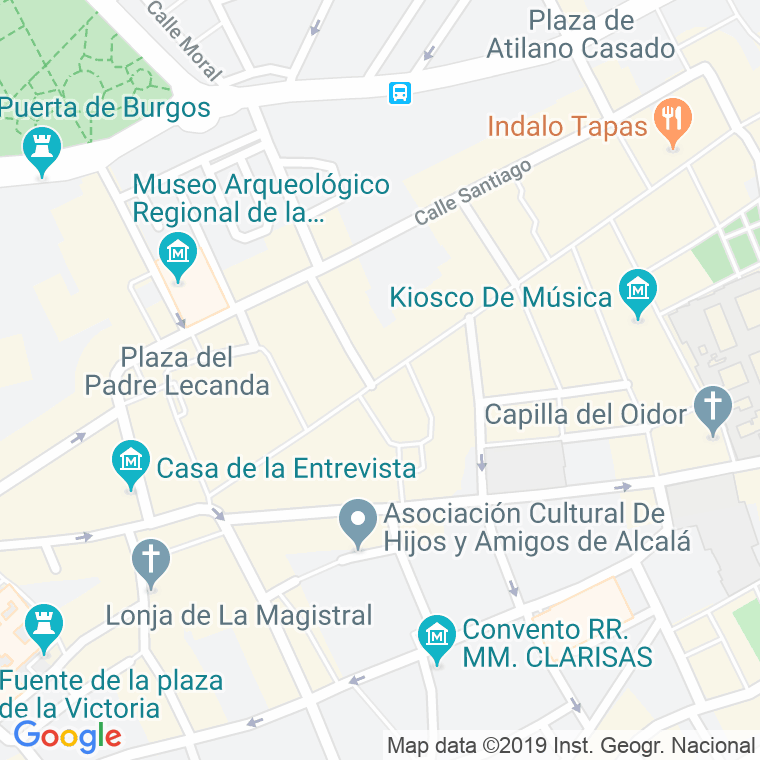 Código Postal calle Mayor en Alcalá de Henares