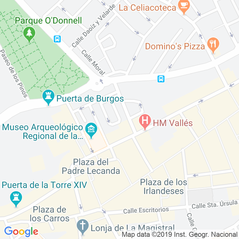 Código Postal calle Minimos en Alcalá de Henares