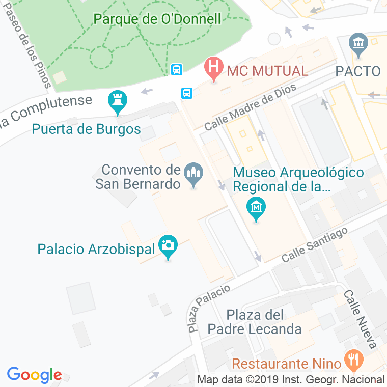 Código Postal calle San Bernardo en Alcalá de Henares